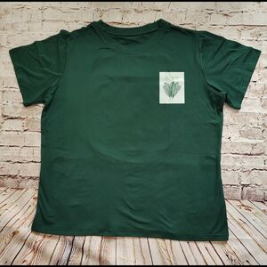 Green Graphic T-Shirt "Kale Yeah!"